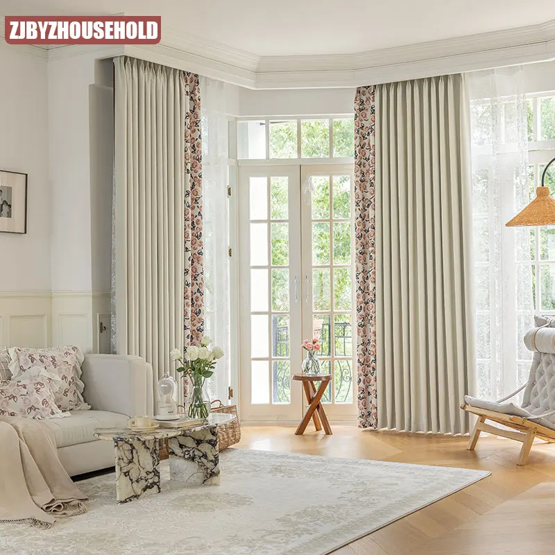 Home Fragrance In French - Tenda francese oscurante a doppio pezzo