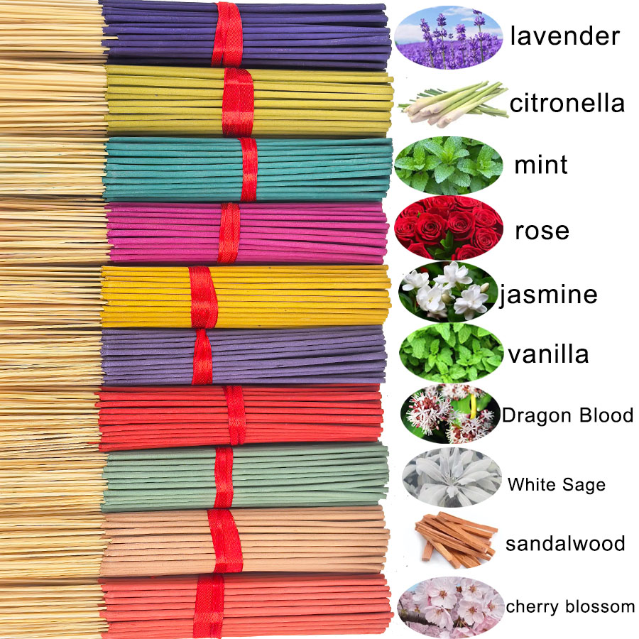 Home Fragrance Rose - 7 set di 350/700 bastoncini di