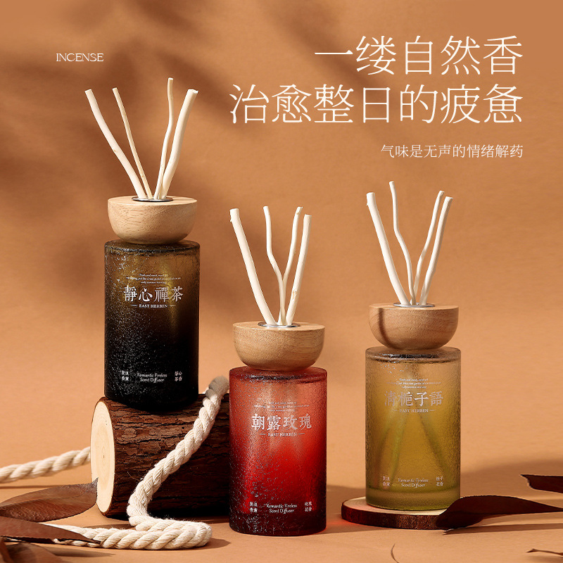 Home Fragrance Zen - Copri Candela in Rattan per Aromaterapia,