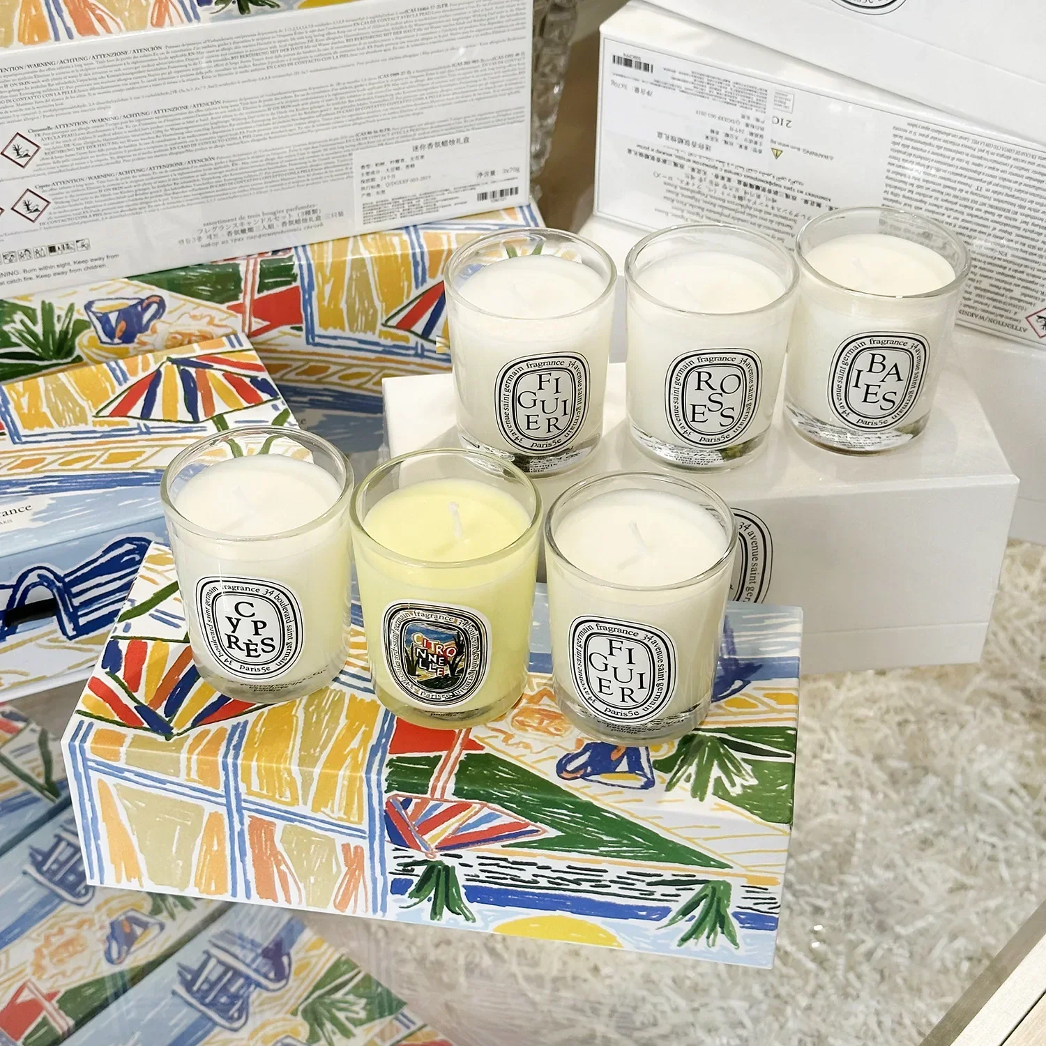 Home Fragrance In French - Candela per aromaterapia Candele profumate per