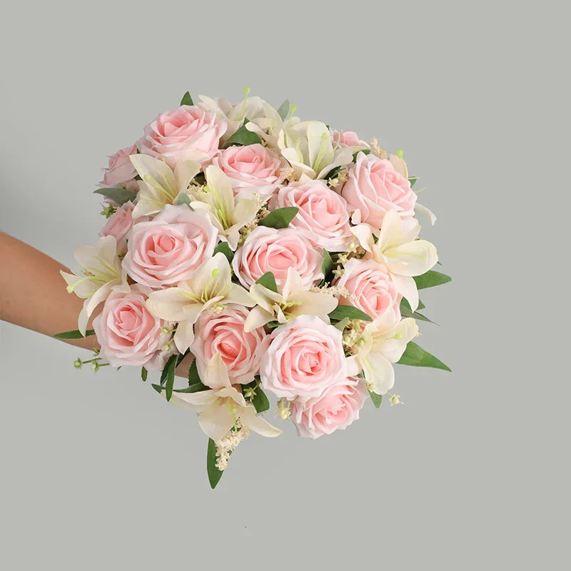 Home Fragrance Rose - Matrimonio fiori artificiali fiocco di neve