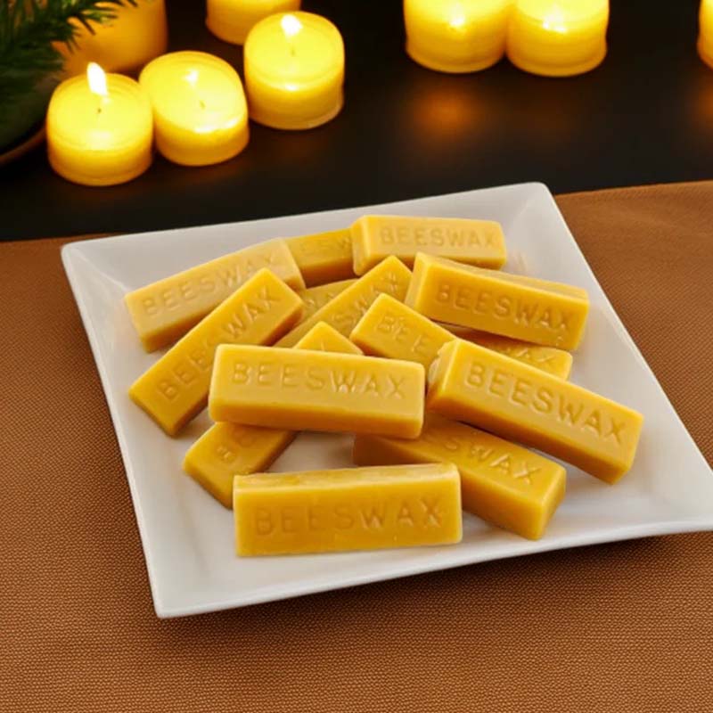Beeswax Taper Candle - Barra di Cera d'Api, Blocco di