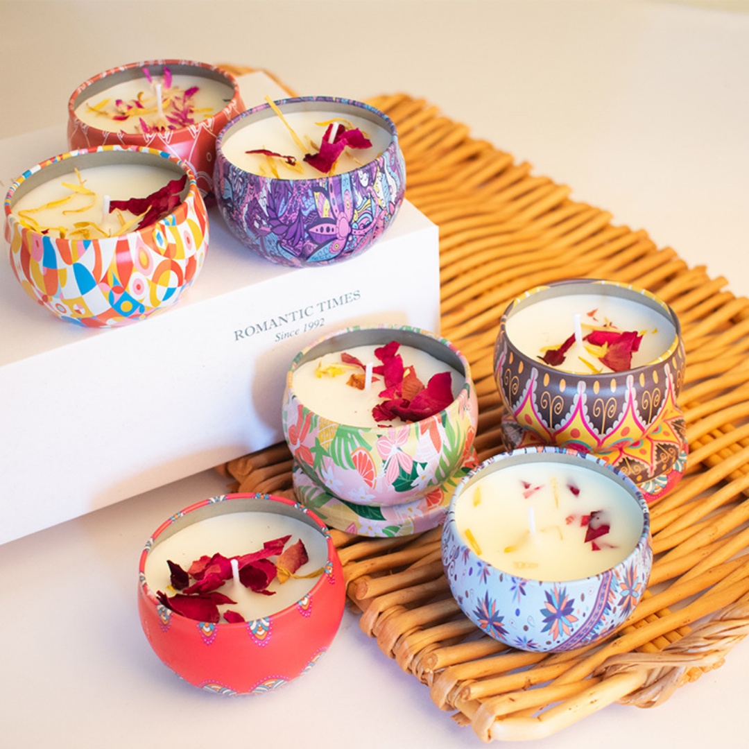 Home Fragrance Rose - Candele a forma di rosa, atmosfera