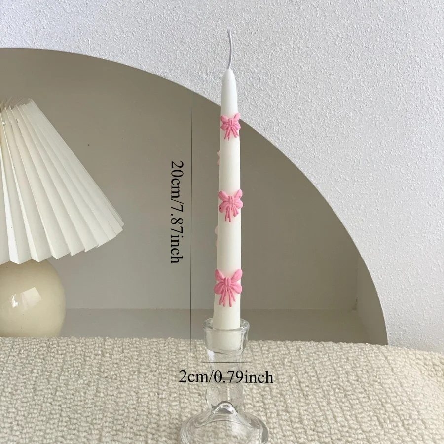 yes1pc Candela a forma di fioc - Beeswax Taper Candle recensione e prezzo