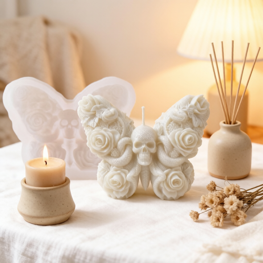 Stampo in Silicone 3D a Forma  - Home Fragrance Rose recensione e prezzo