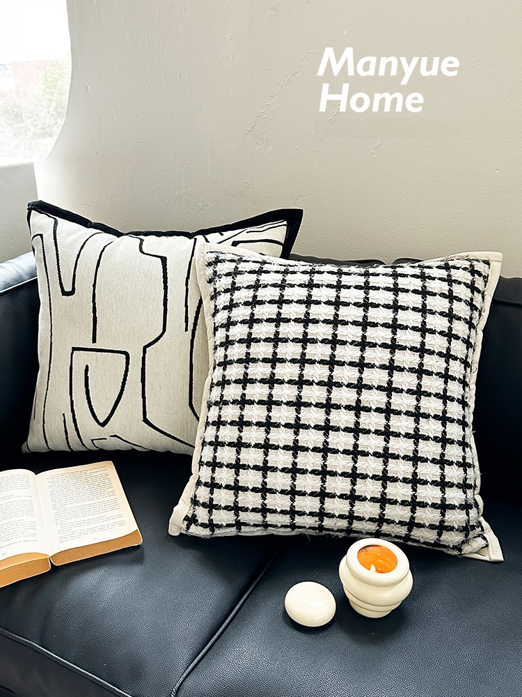 Fodera per cuscino a quadri bi - Home Fragrance In French recensione e prezzo