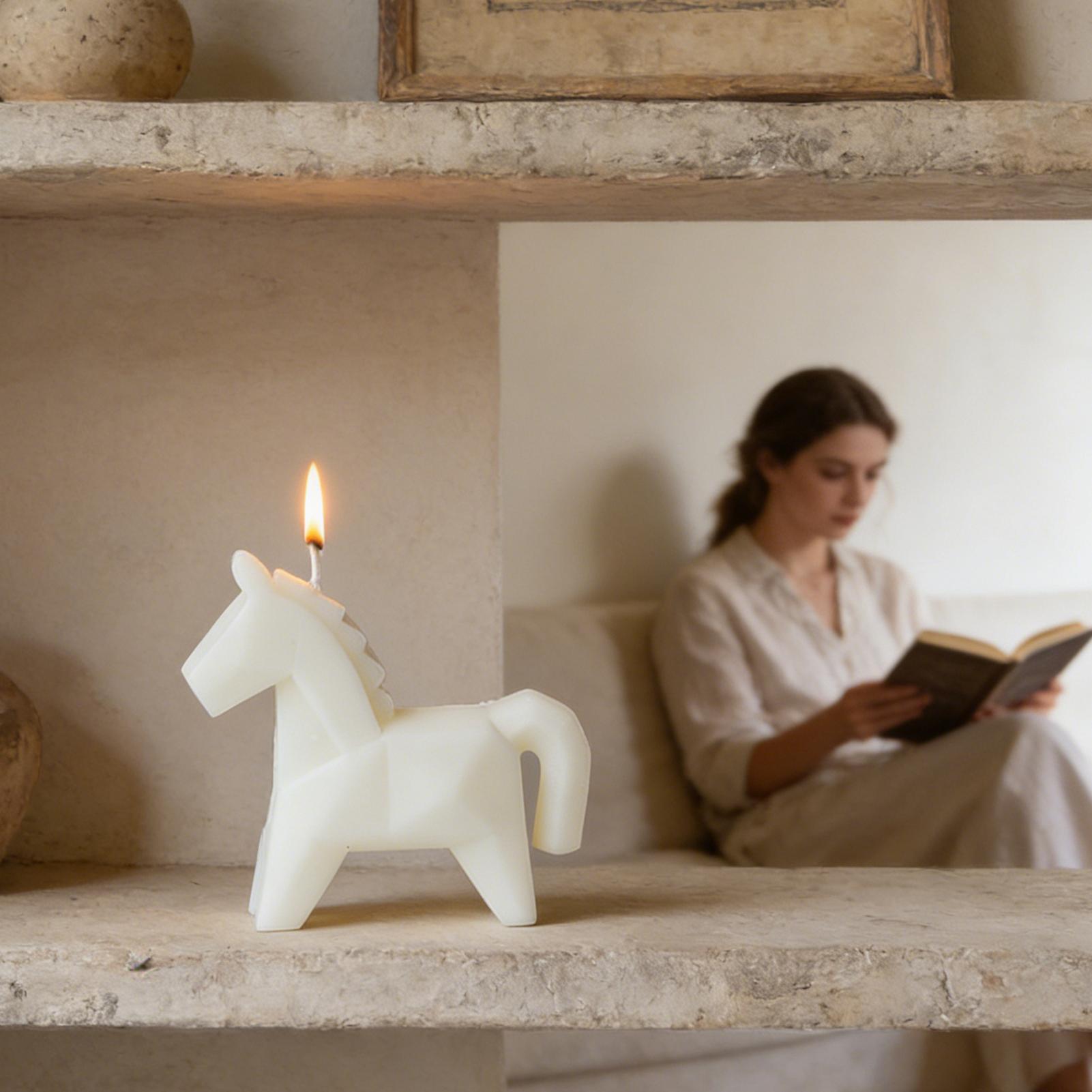 Candela Profumata a Forma di C - Beeswax Taper Candle recensione e prezzo
