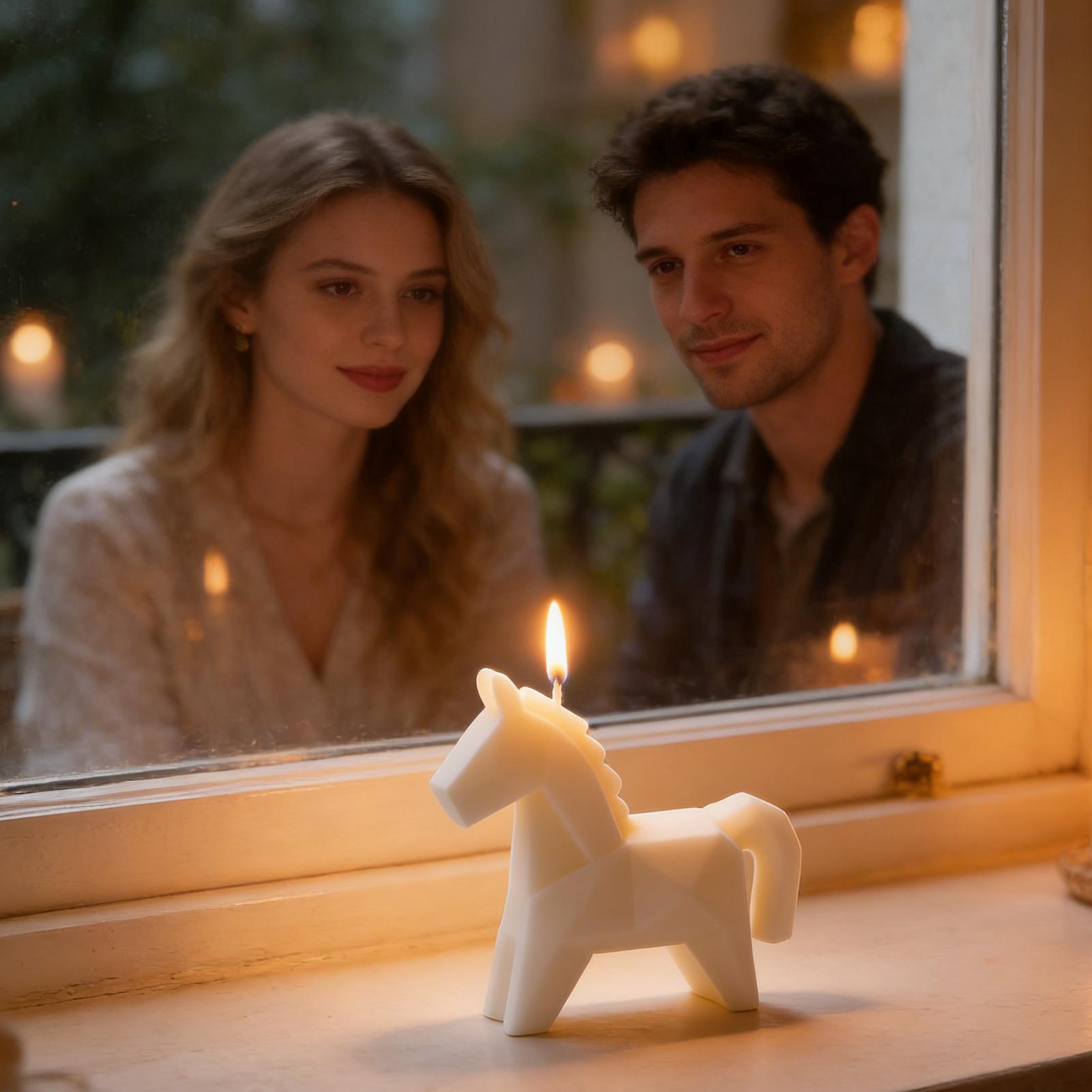 Candela Profumata a Forma di C - Beeswax Taper Candle recensione e prezzo