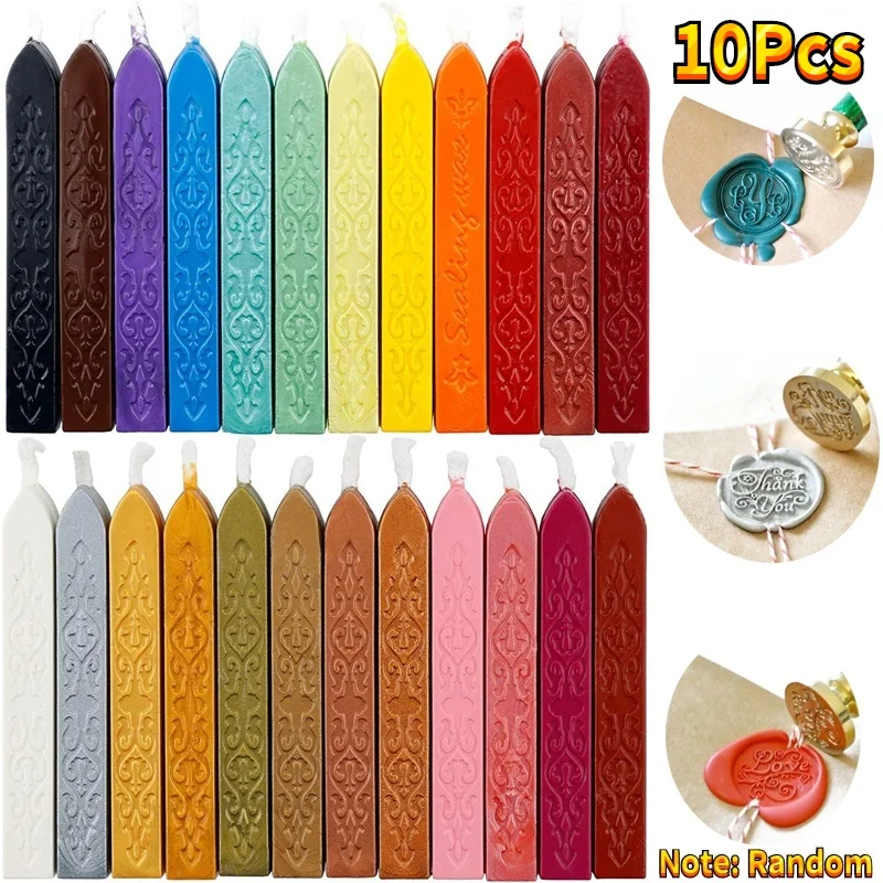 10Pcs bastoncini di ceralacca  - Beeswax Taper Candle recensione e prezzo