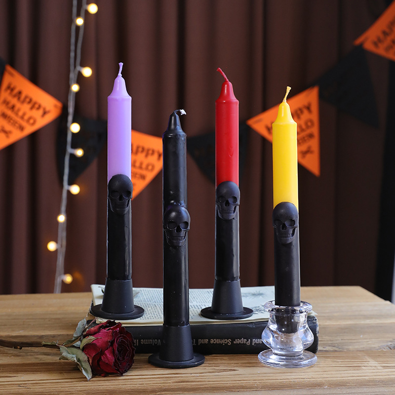 Candele coniche con teschio go - Beeswax Taper Candle recensione e prezzo