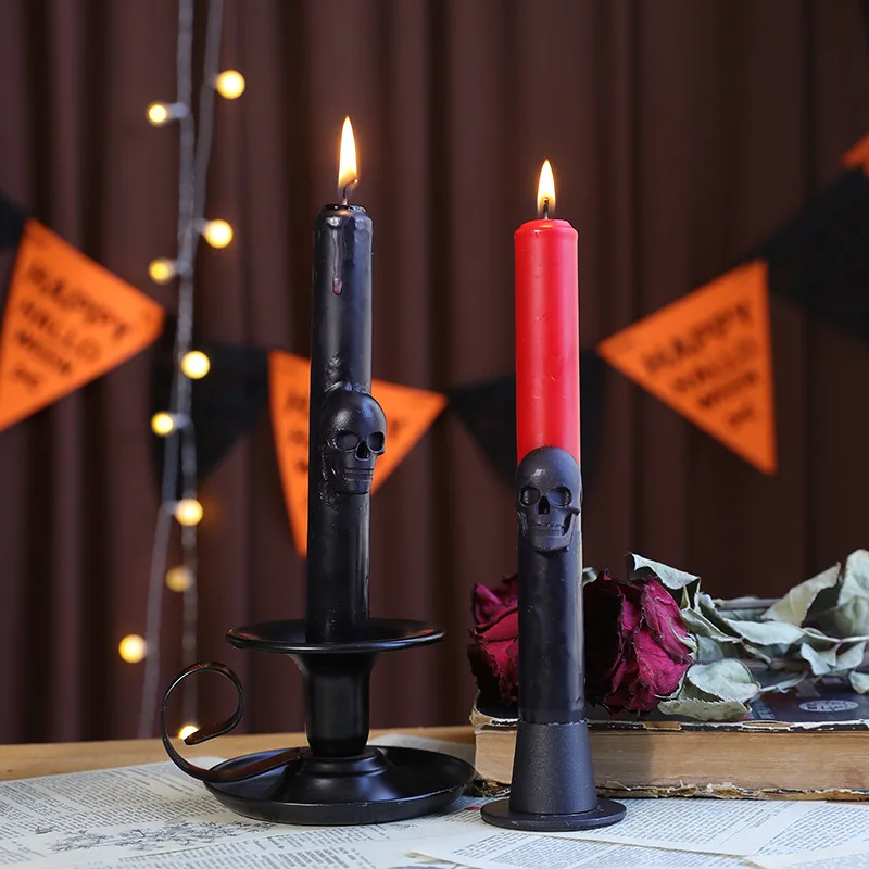 Candele coniche con teschio go - Beeswax Taper Candle recensione e prezzo