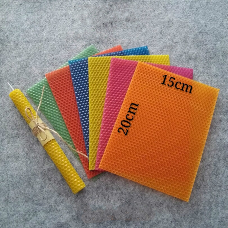 12pcs 15cm * 20cm * 0.3 centim - Beeswax Taper Candle recensione e prezzo