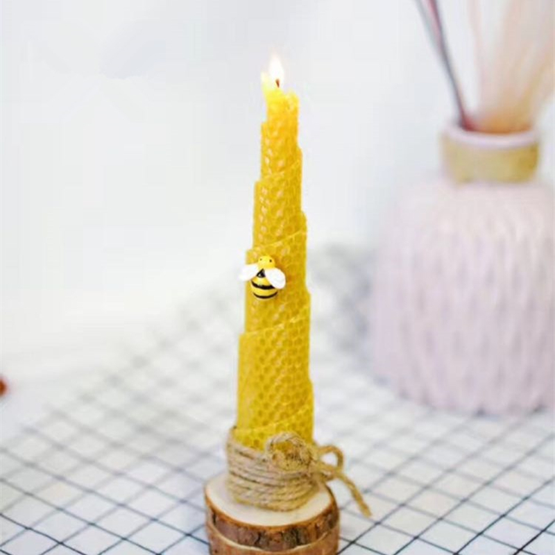 12pcs 15cm * 20cm * 0.3 centim - Beeswax Taper Candle recensione e prezzo